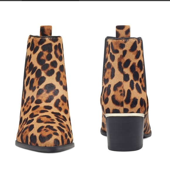 Nine West leopard bootie - Picture 2 of 11